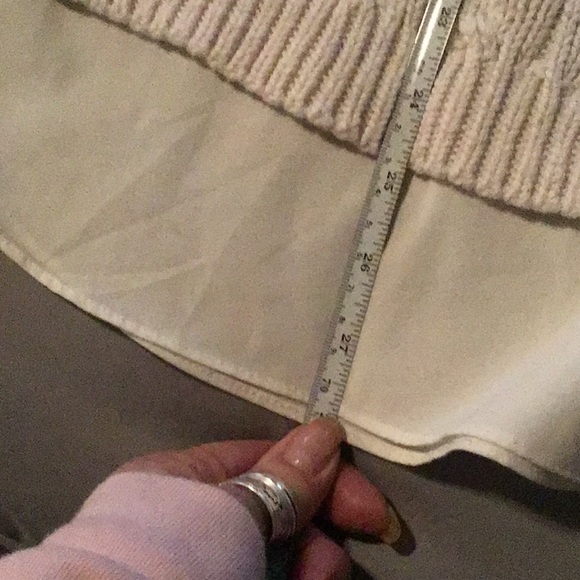 Beautiful anthropology moth sweater with shirt - Picture 7 of 8